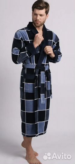 Мужской махровый халат новый
