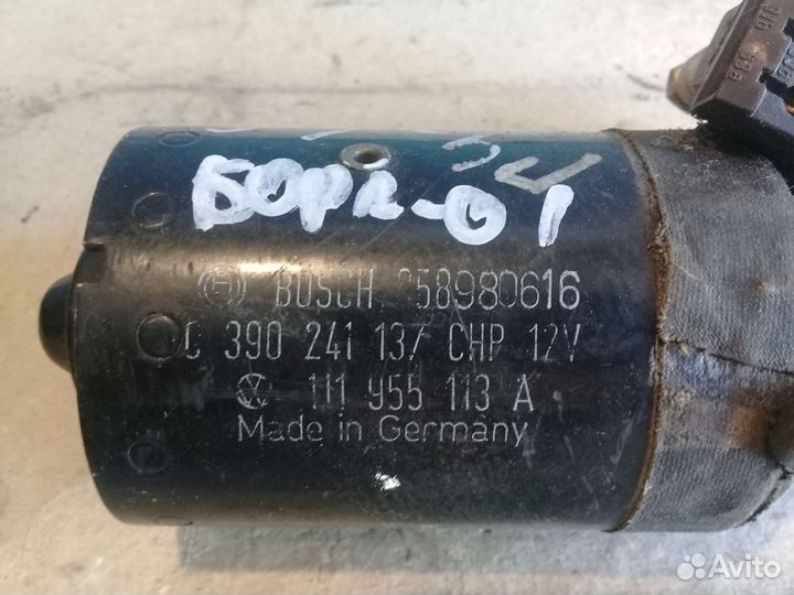 Мотор стеклочистителя Volkswagen Bora