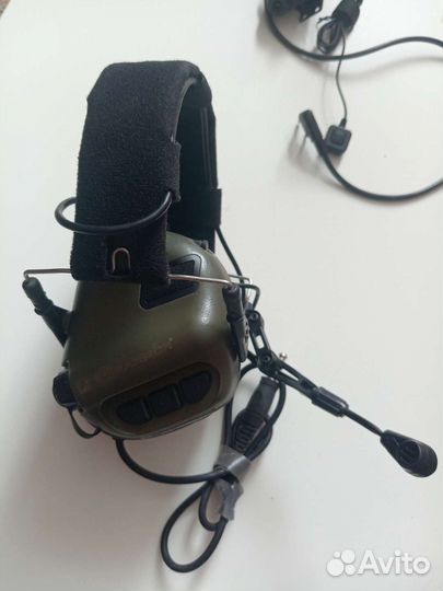 Тактические активные наушники