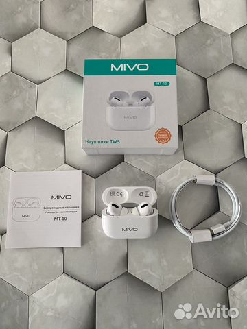 Беспроводные наушники Mivo MT-10 новые