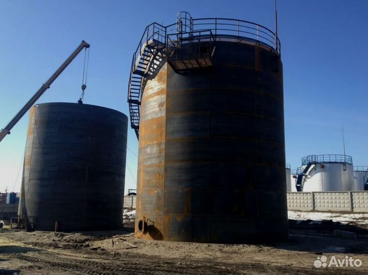 Резервуар горизонтальный - ргс - 75 М3