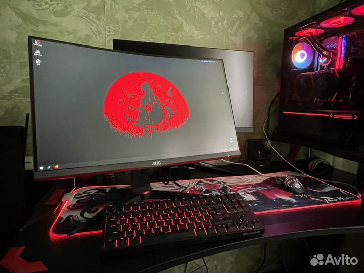 Монитор 165гц / 1мс AOC C24G2U 24