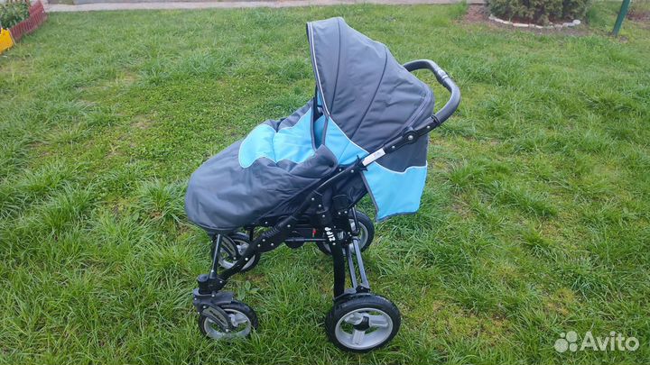 Коляска 2 в 1 Adbor Zipp Blue