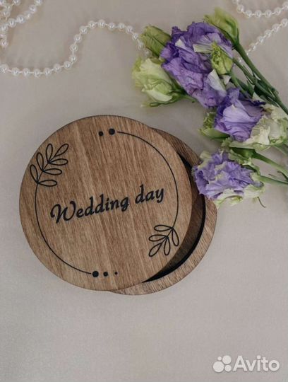 Свадебная шкатулка для колец