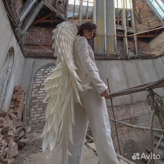 Крылья ангела белые, черные