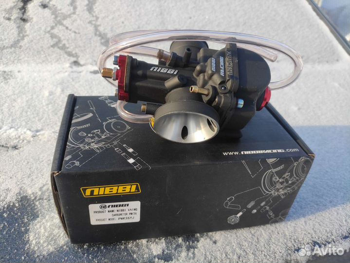 Карбюратор nibbi PWK 26 racing