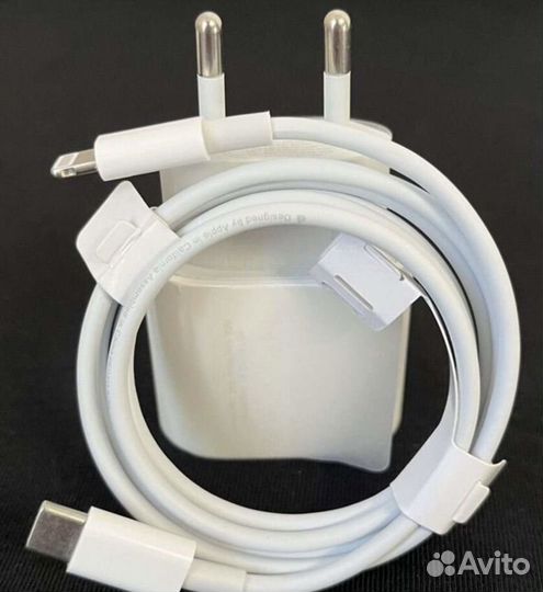 Зарядный блок Apple 20W + кабель (новые)