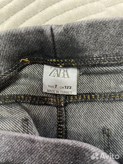 Джинсы для девочки zara 122