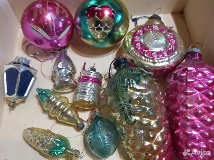 Елочные игрушки СССР