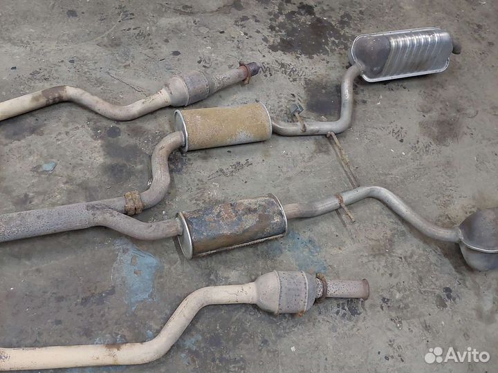 Глушитель Mercedes Benz W220 S Class long