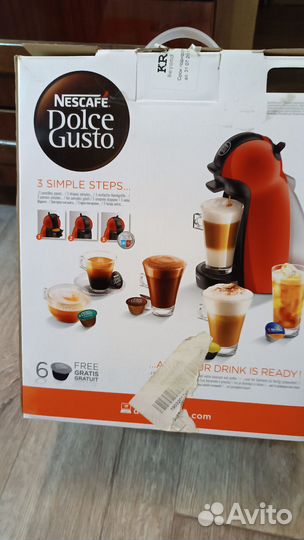 Капсульная кофемашина dolce gusto krups