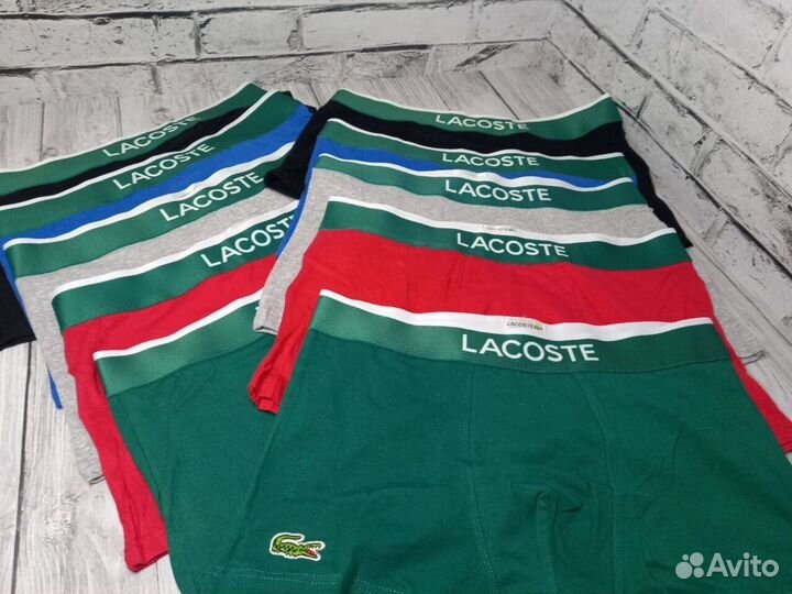 Трусы боксеры Lacoste мужские