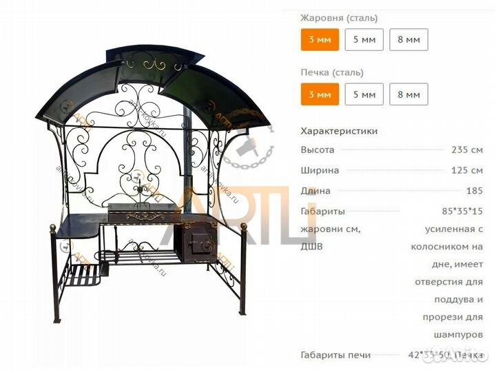 Мангальная зона 