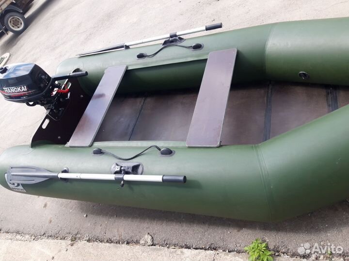 Надувная лодка пвх бу с мотором б/у