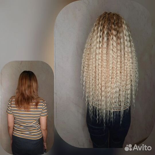 Афроплетение, де-косы, дредокудри