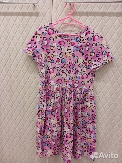 Платье летнее для девочки 128-134