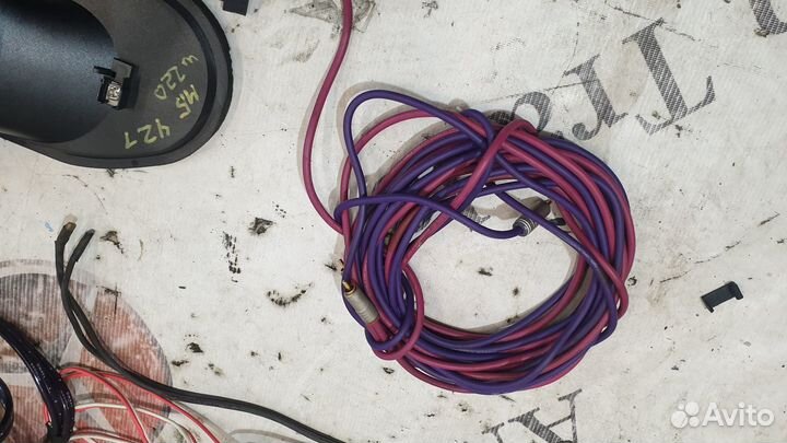 Акустика eton на Mercedes-Benz W220