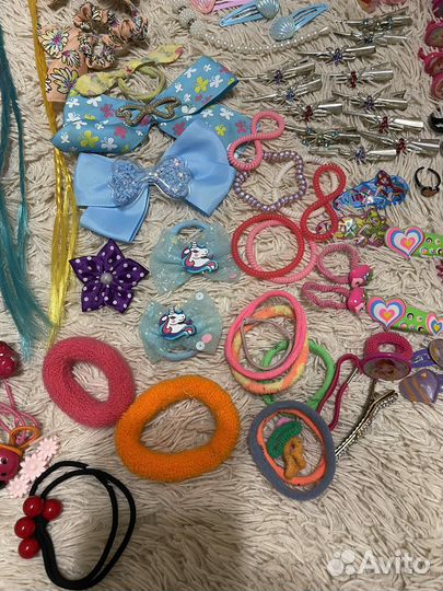 Заколки и резиночки для девочки