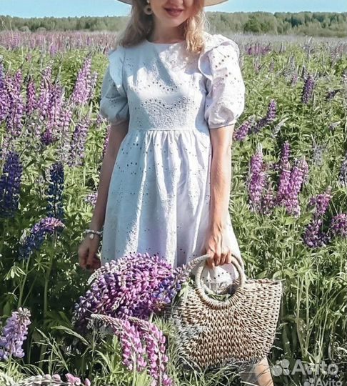 Платье из хлопка