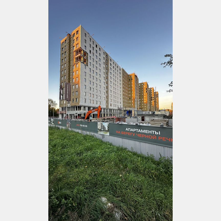 Апартаменты-студия, 22,2 м², 4/13 эт.