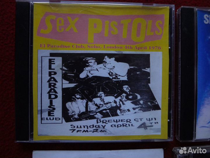 Sex Pistols -5 концертов на cd