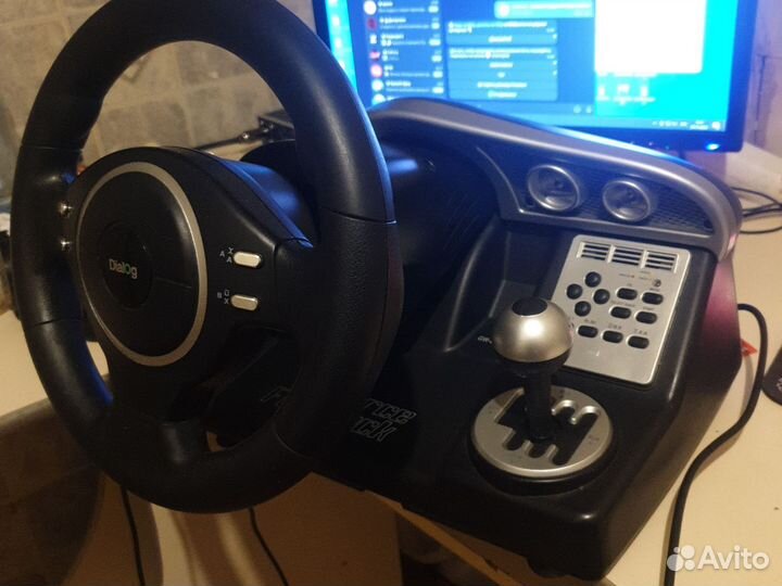 Игровой руль Dialog GW-23FB