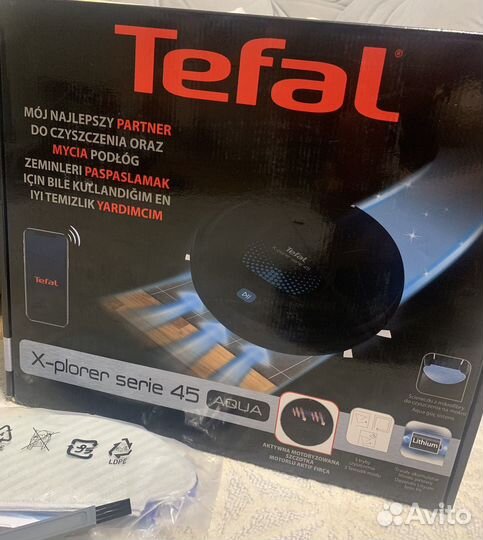 Робот пылесос tefal 45