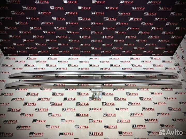 Рейлинги Toyota Land Cruiser Prado 150 GX серебро