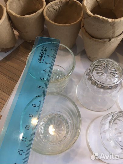 Стаканы стопки рюмки СССР 23 шт