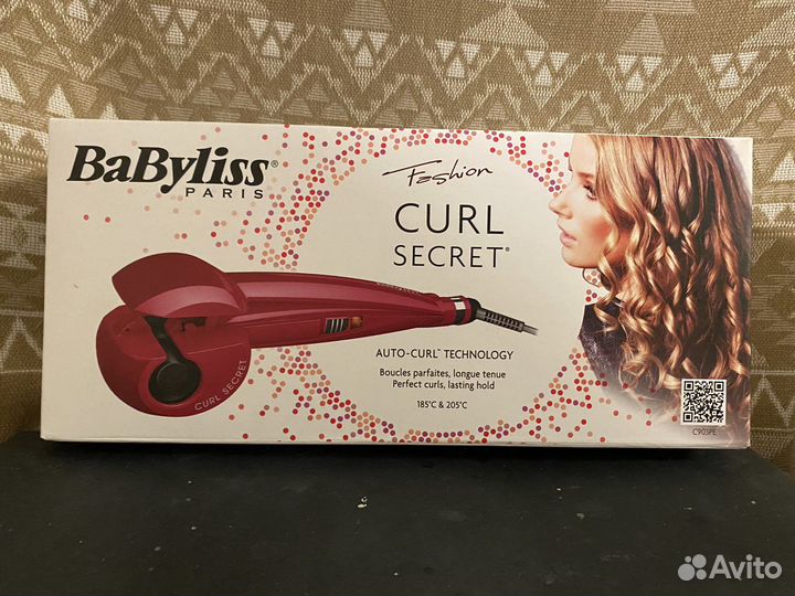Электрощипцы babyliss curl secret