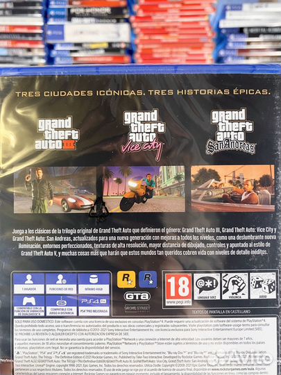 GTA The Trilogy (Новые) PS4