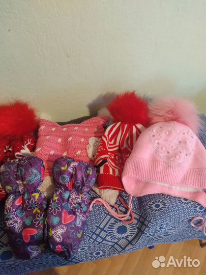 Шапка зимняя для девочки
