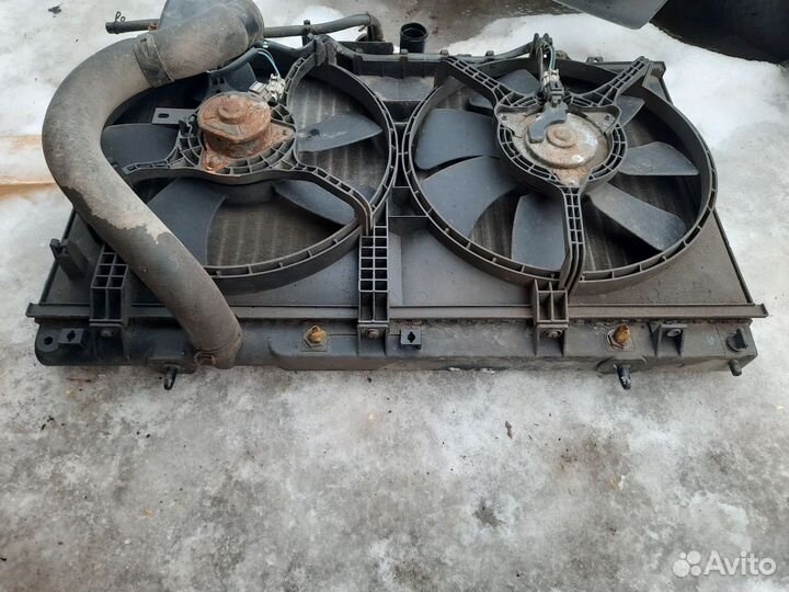 Радиатор охлаждения mitsubishi lancer 9