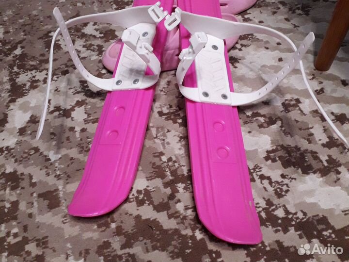 Мини лыжи детские на любой размер ноги