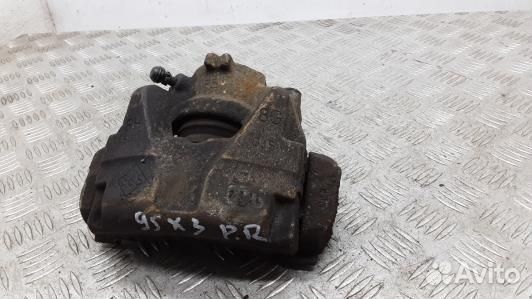Суппорт тормозной передний правый renault megane 3