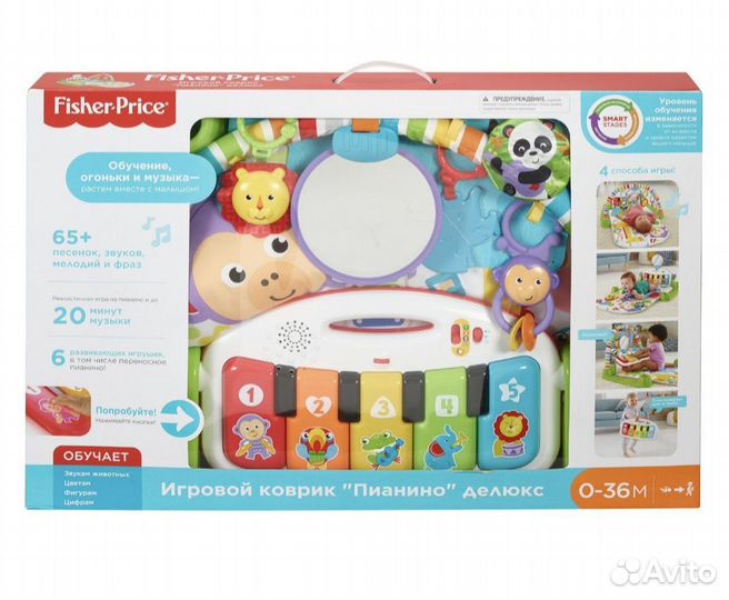 Развивающий коврик fisher price