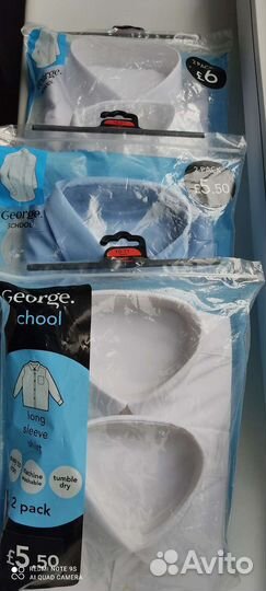 Рубашки для школы