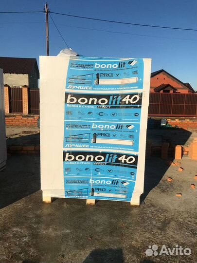 Газобетон Бонолит с Доставкой GZB-6124