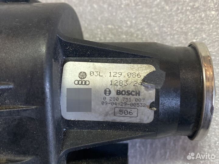 Регулятор впускного коллектора 03L129086 1.6tdi