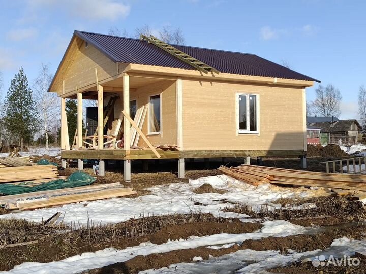 Строительство брусовых и каркасных домов