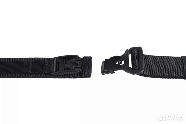 Брючный ремень Флекс (черный)