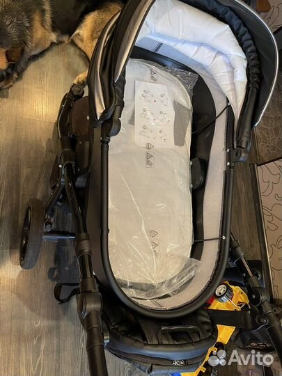 Коляска 2 в 1 эко кожа