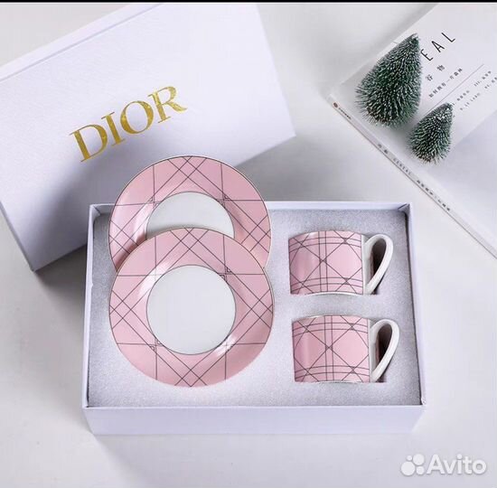 Кофейные пары (чашка и блюдце) Dior