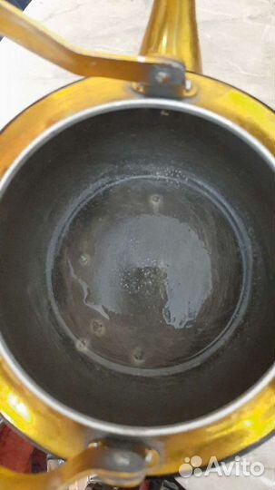 Чайник алюминевый, хохлома