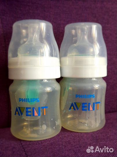 Бутылочка и соски Avent anti-colic