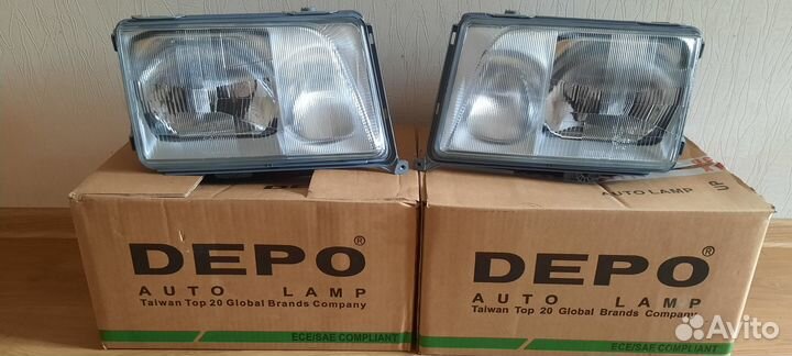 Фары мерседес w124 новые