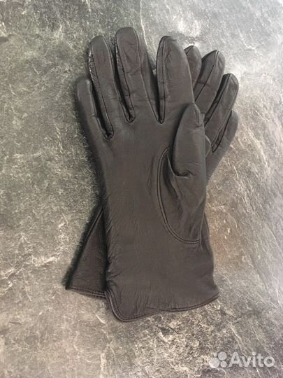Перчатки женские кожаные 6.5