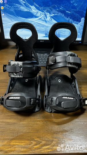 Крепления для сноуборда drake