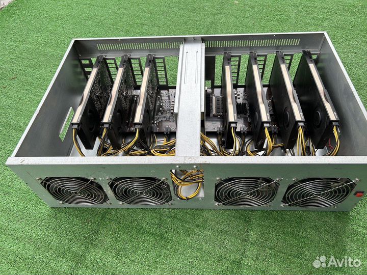 Майнинг ферма(риг) 7 карт RTX A4000 16gb