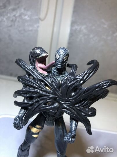 2006 Spider-Man 3 Battle Damaged Black Suit Hasbro
